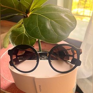 PRADA Burgundy sunglasses